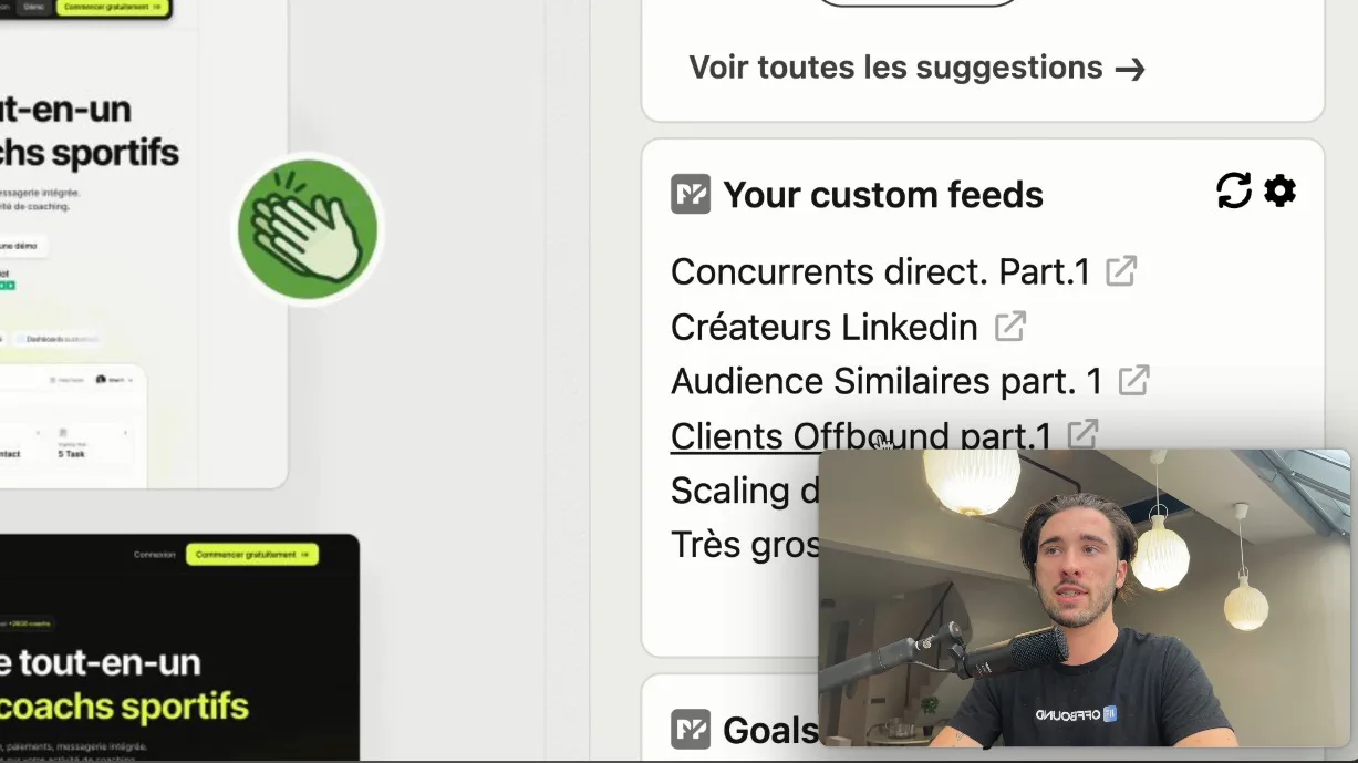 Création de feeds personnalisés LinkedIn pour les audiences similaires
