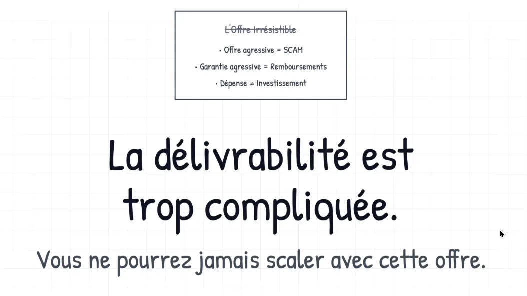 La délivrabilité est trop compliquée - vous ne pourrez jamais scaler