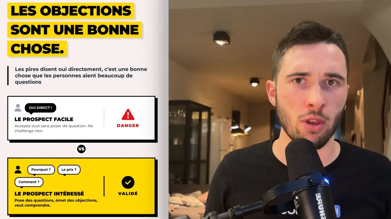 Principe 4 du closing B2B : les objections sont une bonne chose