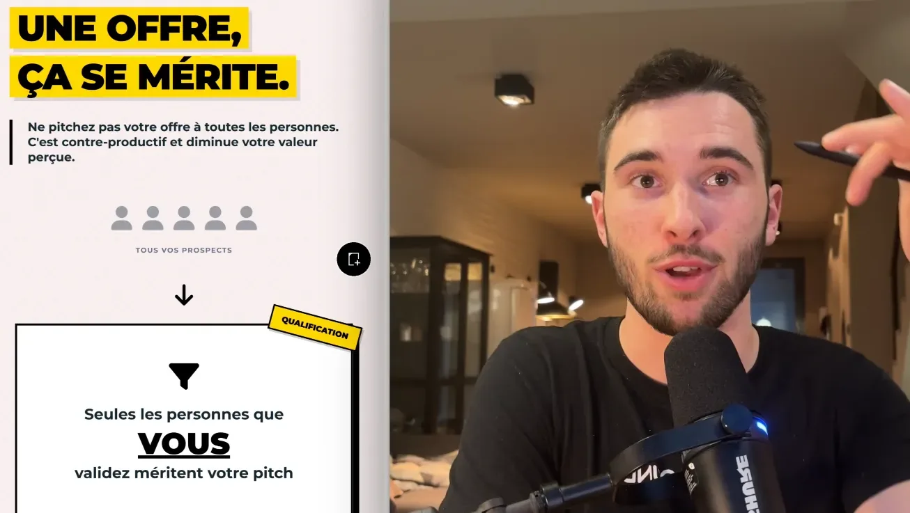 Principe 5 du closing B2B : une offre ça se mérite