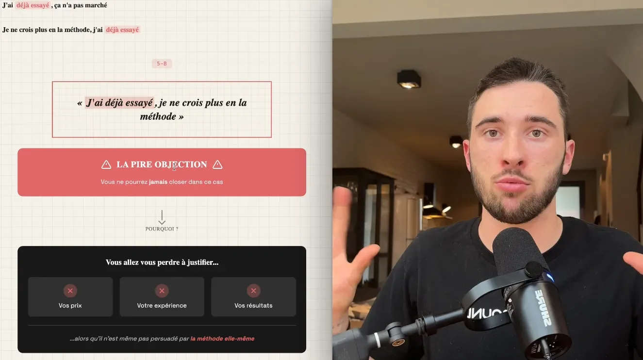 Je ne crois plus en la méthode : la pire objection en closing