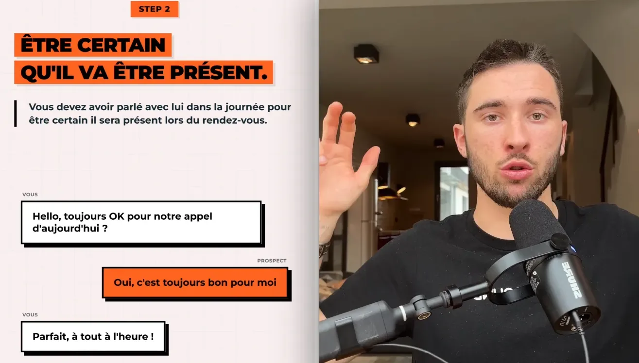 Étape 1 : Checker toutes les infos du prospect avant l'appel