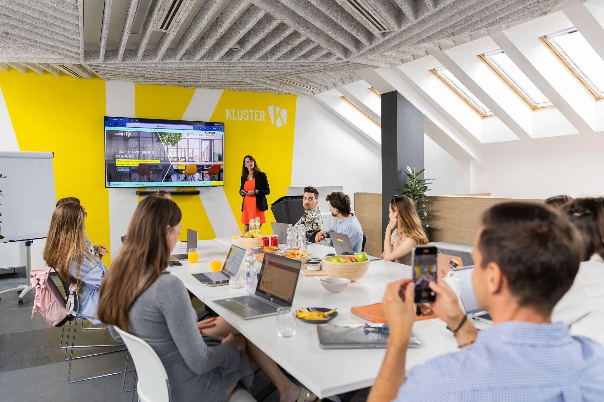 Salle de workshop Kluster