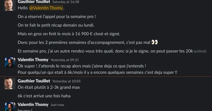 Témoignage Gauthier Touillet