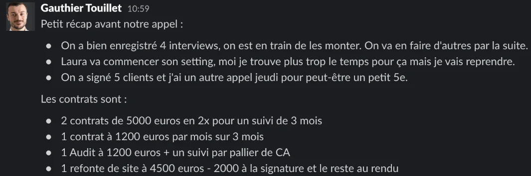 Témoignage Gauthier Touillet