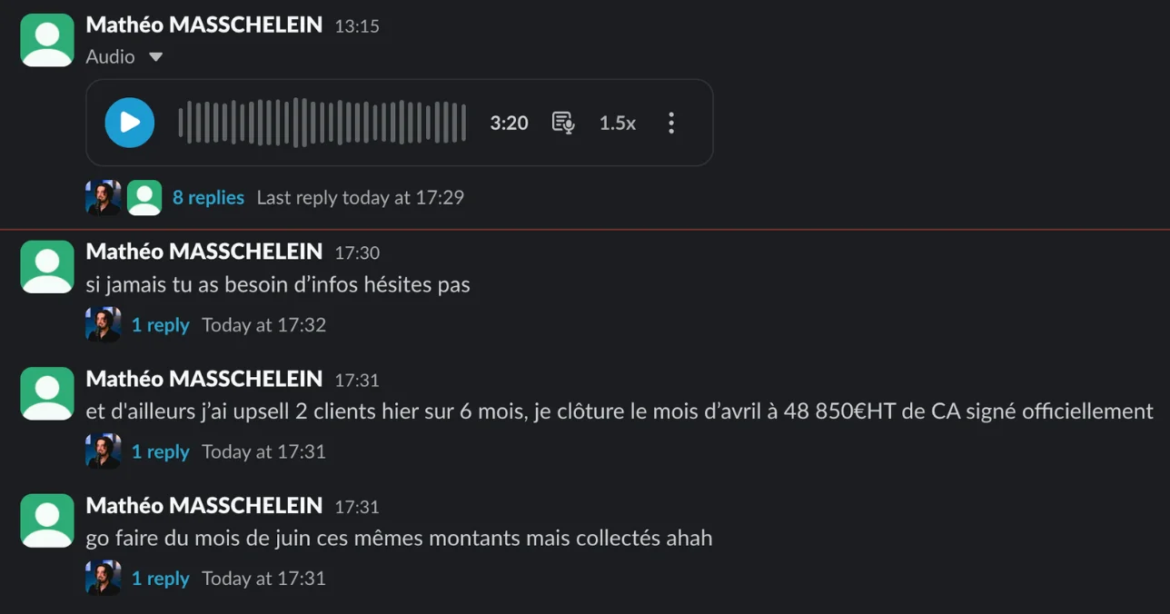 Témoignage Mathéo Masschelein
