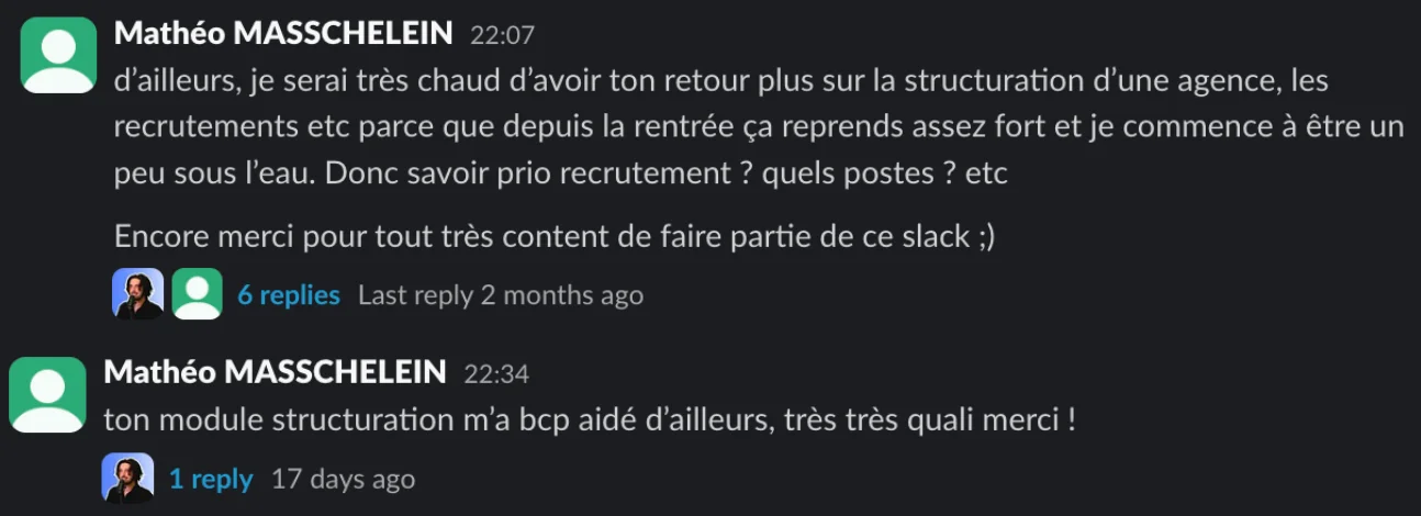 Témoignage Mathéo Masschelein