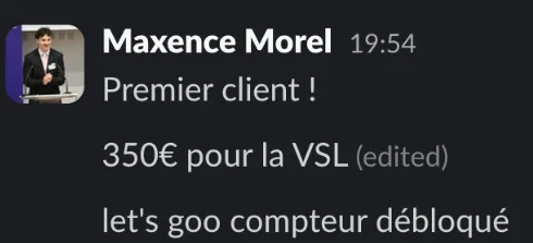 Témoignage Maxence Morel