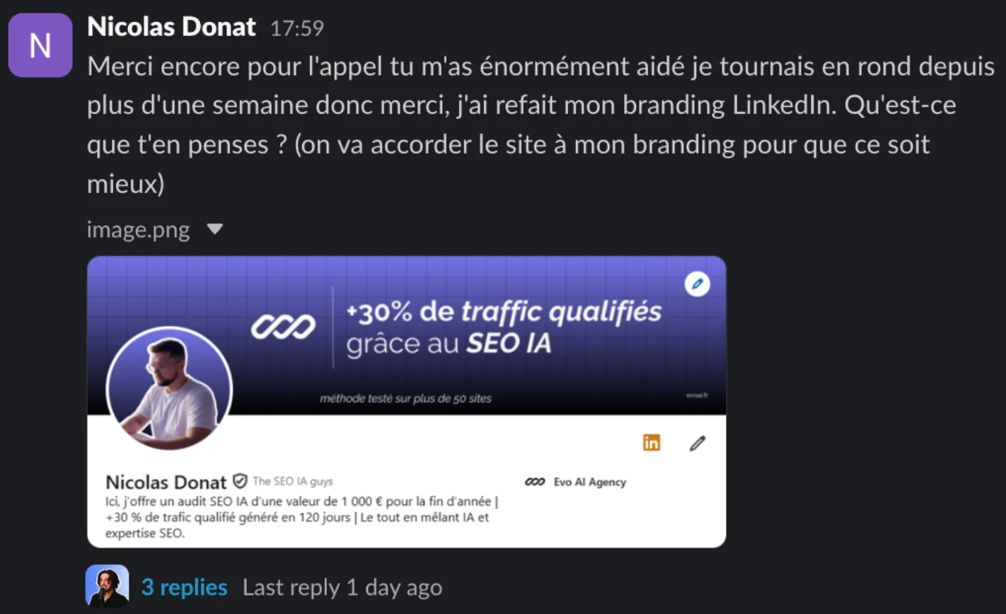 Témoignage Nicolas Donat